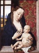 Dieric Bouts The virgin Nursing the Child USA oil painting artist